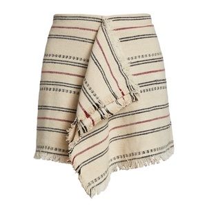 Isabel Marant Jiloa Blanket Ecru Skirt 40